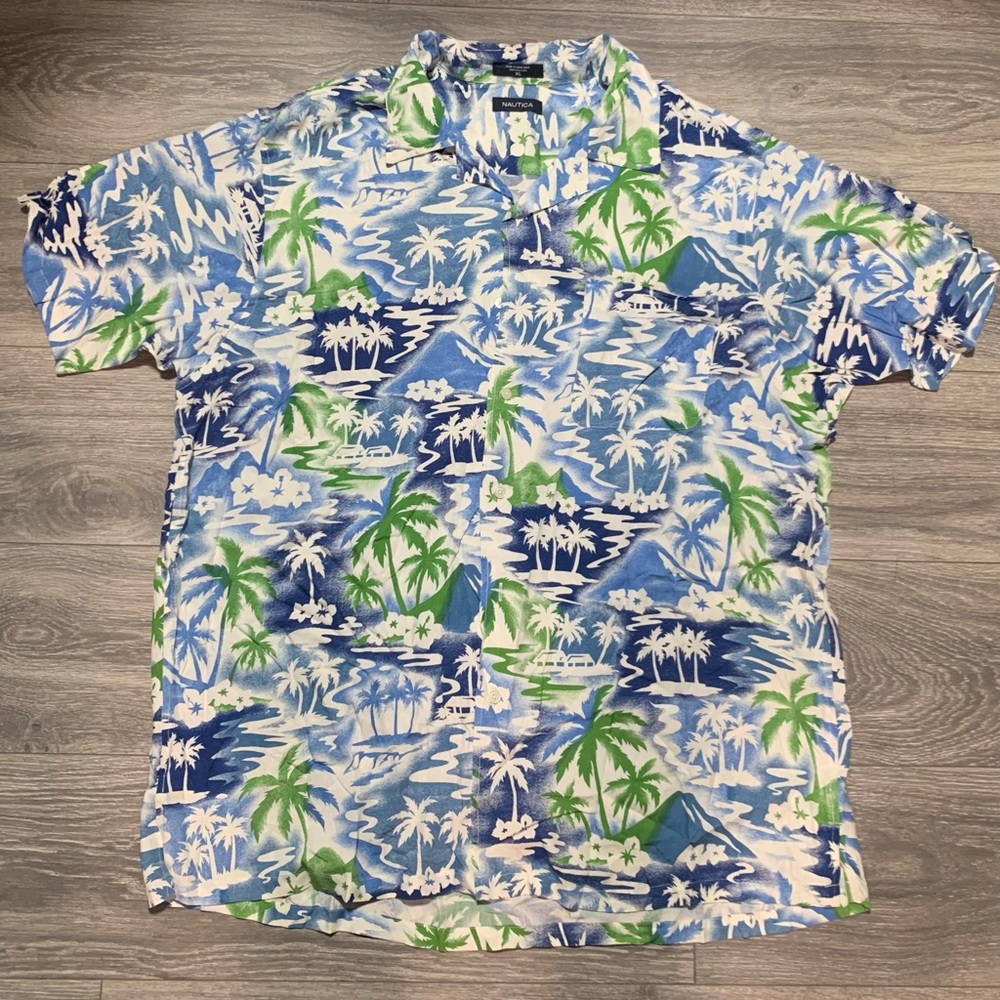 Nautica rayon shirt